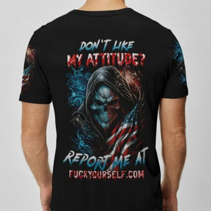 DON'T LIKE MY ATTITUDE REAPER FLAG ALL OVER PRINT - TLTW0903232