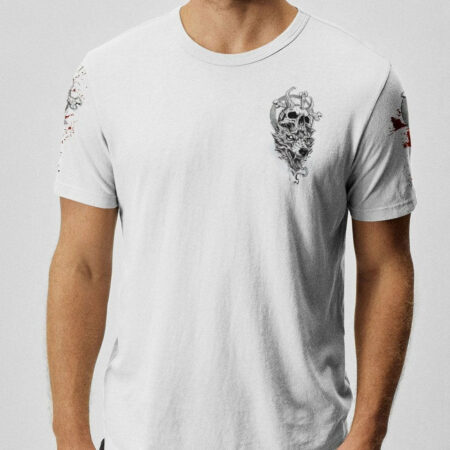 I'M THE ONE YOU MAY WANNA SKIP WOLF SKULL ALL OVER PRINT - TLNZ0604233