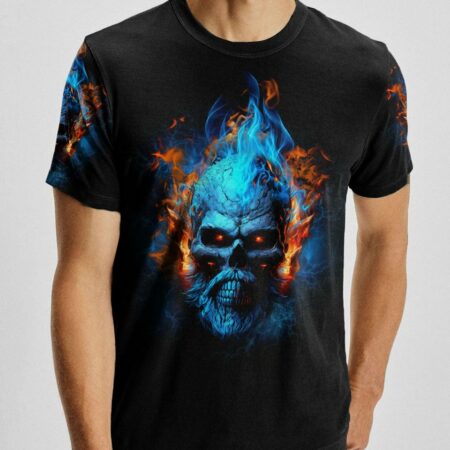 I AM A GRUMPY OLD MAN FIRE SKULL ALL OVER PRINT - TLTR0404233