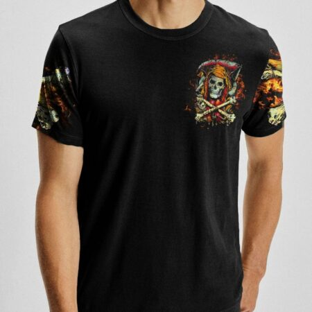 I AM WHO I AM SKULL ALL OVER PRINT - YHHN1603231