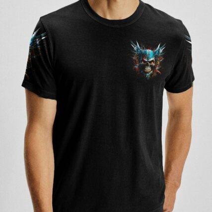 I DON'T NEED A WEAPON I AM ONE DEMON SKULL ALL OVER PRINT - YHNT3103232