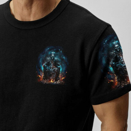 IT'S CALLED A THRONE FIRE SKULL ALL OVER PRINT - TLNZ0404234