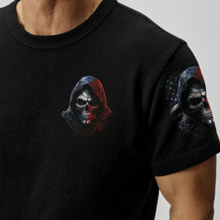 I AM THE STORM GRUMPY OLD MAN REAPER AMERICA FLAG ALL OVER PRINT - TLNZ0903232