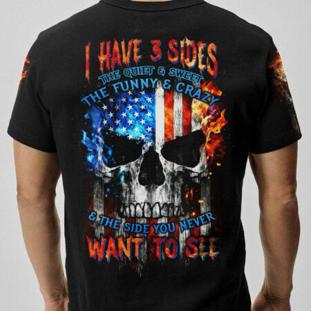 I HAVE THREE SIDES SKULL FLAG ALL OVER PRINT - TLTW1704234
