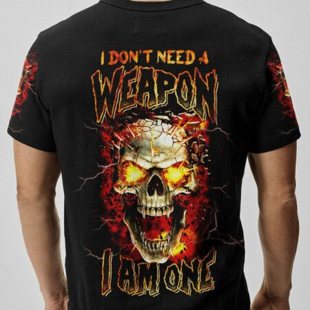 I DON'T NEED A WEAPON I AM ONE ALL OVER PRINT - YHNT0304232