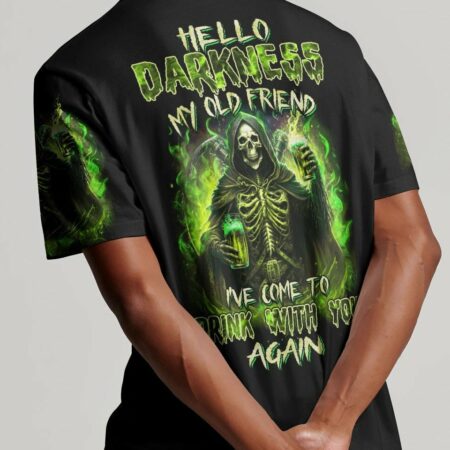 DRINK WITH YOU AGAIN REAPER GREEN ALL OVER PRINT - TLNZ2604233