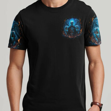 DRINK WITH YOU AGAIN REAPER BLUE FIRE ALL OVER PRINT - TLNZ2004231
