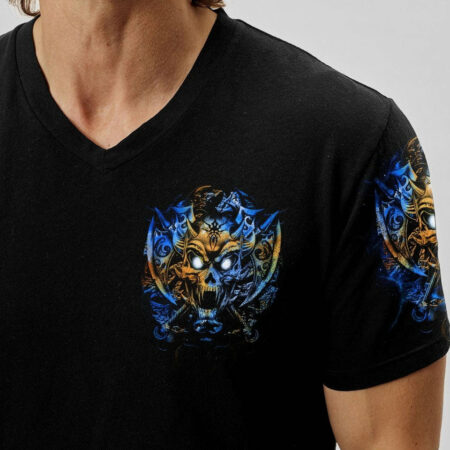 MY GIVE A F AXE SKULL ALL OVER PRINT - TLNO1104234