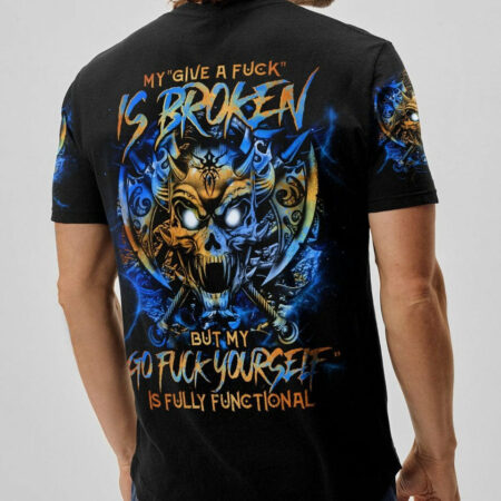 MY GIVE A F AXE SKULL ALL OVER PRINT - TLNO1104234