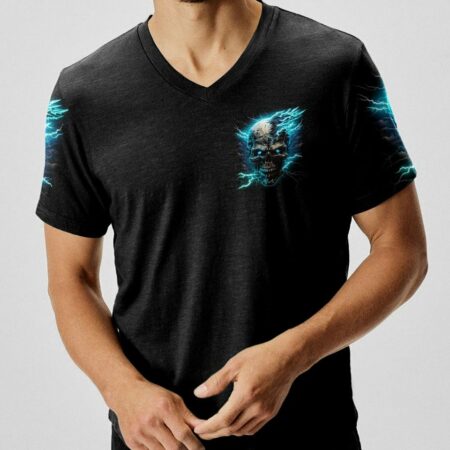 I DON'T HAVE A BAD TEMPER THUNDER SKULL ALL OVER PRINT - TLTW0404235