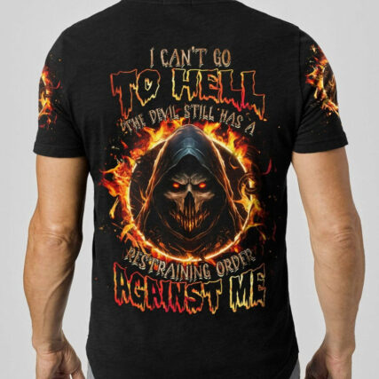 I CAN'T GO TO HELL REAPER CIRCLE FIRE ALL OVER PRINT - TLNZ1004233