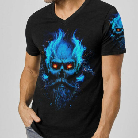 I NEVER DREAMED THAT ONE DAY GRUMPY OLD MAN SKULL ALL OVER PRINT - TLTW0704234