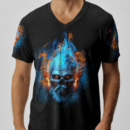 I AM A GRUMPY OLD MAN FIRE SKULL ALL OVER PRINT - TLTR0404233