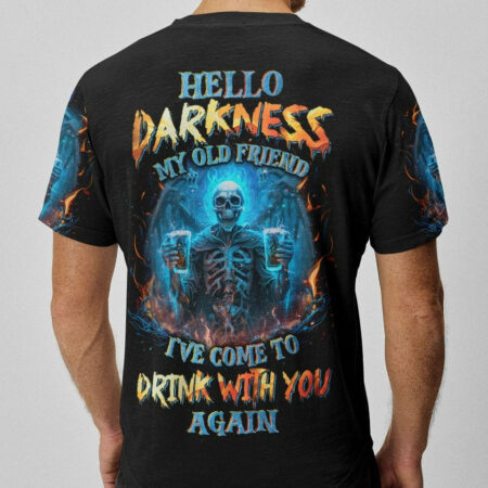 DRINK WITH YOU AGAIN REAPER BLUE FIRE ALL OVER PRINT - TLNZ2004231