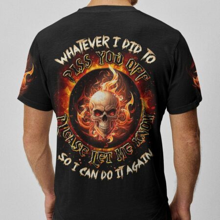 I CAN DO IT AGAIN FIRE SKULL ALL OVER PRINT - TLNZ0504233