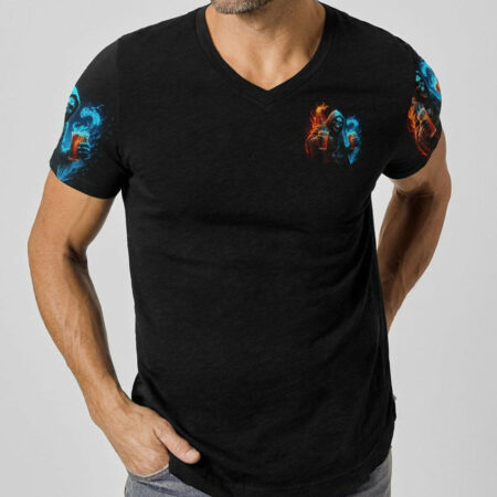 I JUST WANT TO DRINK BEER REAPER ALL OVER PRINT - TLTW1804231