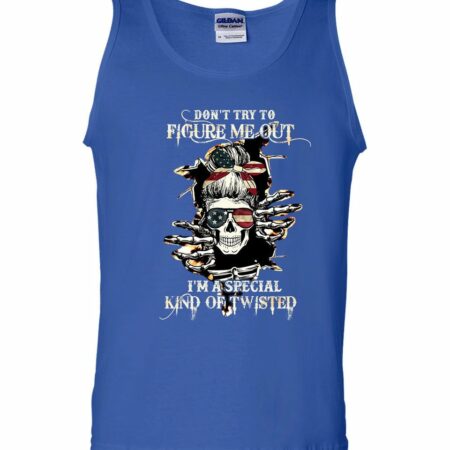 DON'T TRY TO FIGURE ME OUT COTTON SHIRT - TLTW2811221
