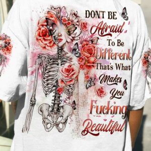 DON'T BE AFRAID TO BE DIFFERENT ALL OVER PRINT - YHDU2604232