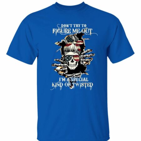 DON'T TRY TO FIGURE ME OUT COTTON SHIRT - TLTW2811221