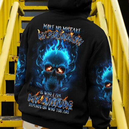 MAKE NO MISTAKE MAD SKULL ALL OVER PRINT - TLTR0404231