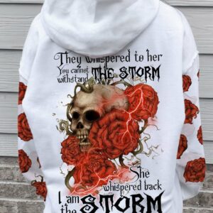I AM THE STORM ROSE SKULL ALL OVER PRINT - TLTR0811223