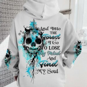 AND INTO THE FOREST I GO SKULL ALL OVER PRINT - TLTR1611224