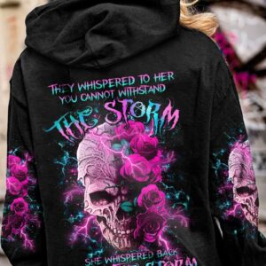 I AM THE STORM SKULL ROSE ALL OVER PRINT - TLTR0303231