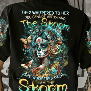 I AM THE STORM SUGAR SKULL GIRL ALL OVER PRINT - TLTR0604236