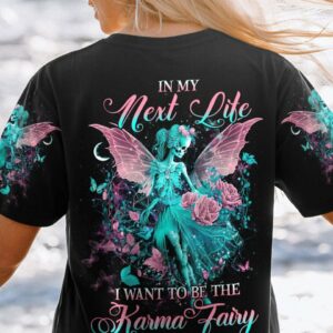 KARMA FAIRY SKULL SKELETON ROSE ALL OVER PRINT - YHHG2303233