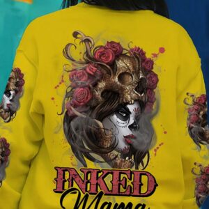 INKED MAMA SUGAR SKULL ALL OVER PRINT - TLNZ0303233