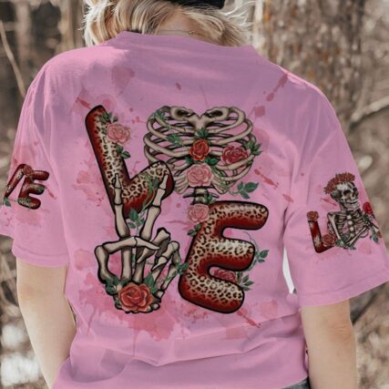 LOVE SKELETON ALL OVER PRINT - TLTW0903233