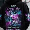 KARMA FAIRY SKULL WINGS ROSES ALL OVER PRINT - TLNZ2702234