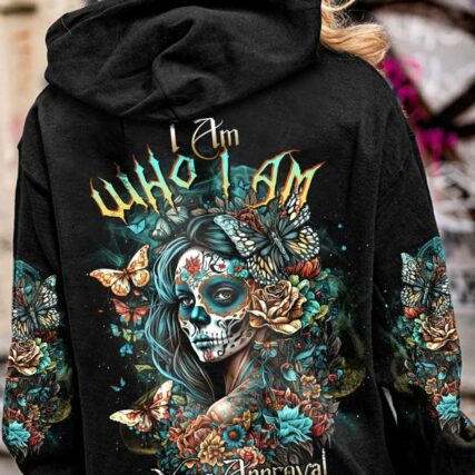 I AM WHO I AM SUGAR SKULL ALL OVER PRINT - TLTR1803233