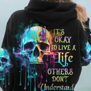 IT'S OKAY TO LIVE A LIFE ALL OVER PRINT - YHHG1904232