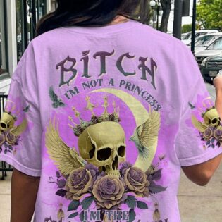 I'M THE F QUEEN SKULL MOON ALL OVER PRINT - TLNT2404231