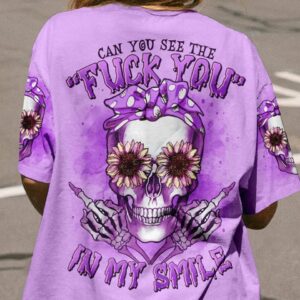 CAN YOU SEE THE F YOU SKULL HEADBAND ALL OVER PRINT - TLNO2303232