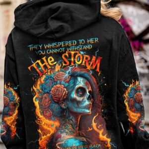 I AM THE STORM SUGAR SKULL FIRE ALL OVER PRINT - TLTR1103232