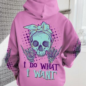 I DO WHAT I WANT SKULL ALL OVER PRINT - TLTR2211221