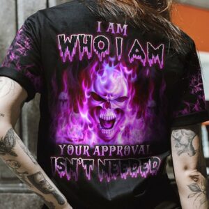 I AM WHO I AM SKULL ALL OVER PRINT - YHLN0512222