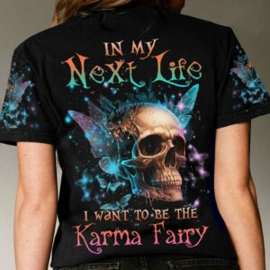 KARMA FAIRY SKULL ALL OVER PRINT - YHLN2002232