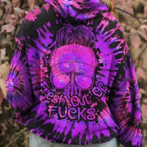 FRESH OUT OF F SKULL PURPLE TIE DYE ALL OVER PRINT - TLTY0601231
