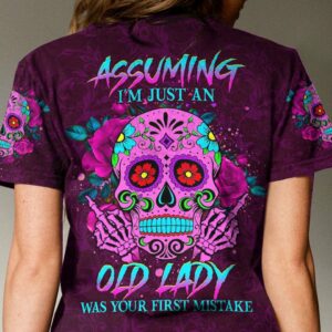 I'M JUST AN OLD LADY ALL OVER PRINT - YHHG2203231