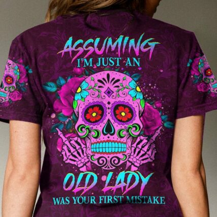 I'M JUST AN OLD LADY ALL OVER PRINT - YHHG2203231