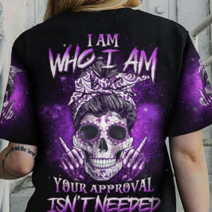 I AM WHO I AM SKULL ALL OVER PRINT - YHLN0704233