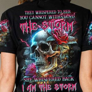 I AM THE STORM SKULL ROSE ALL OVER PRINT - YHHN1002231