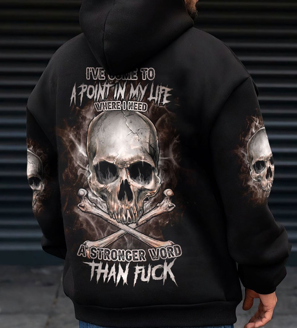 I'VE COME TO A POINT IN MY LIFE SKULL ALL OVER PRINT - TLTM0212222