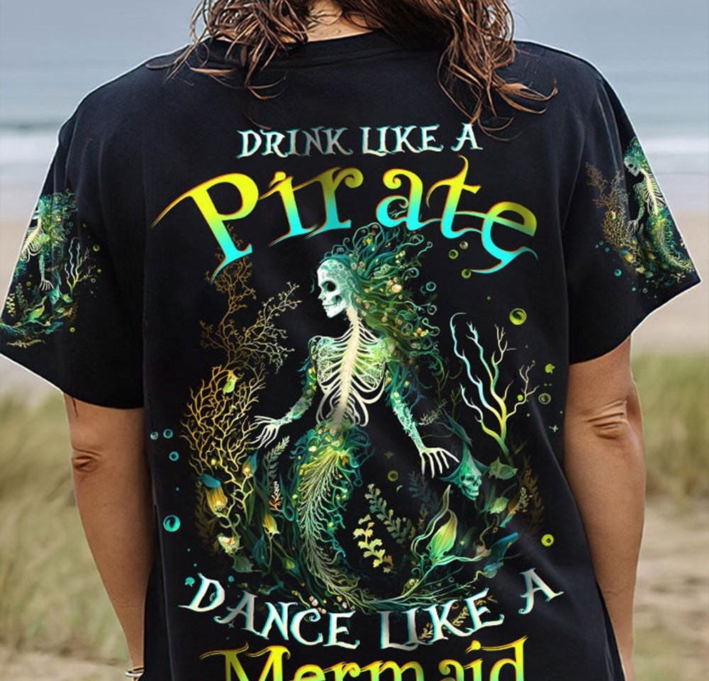 DANCE LIKE A MERMAID ALL OVER PRINT - TLTW2504234