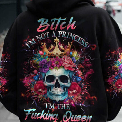 I'M THE F QUEEN SKULL ALL OVER PRINT - YHHG1204231