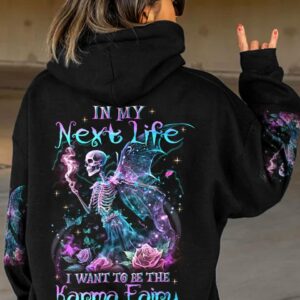 KARMA FAIRY SKULL SKELETON ALL OVER PRINT - YHHG2302234