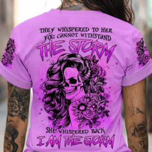 I AM THE STORM SUGAR SKULL ALL OVER PRINT - YHLN0504232